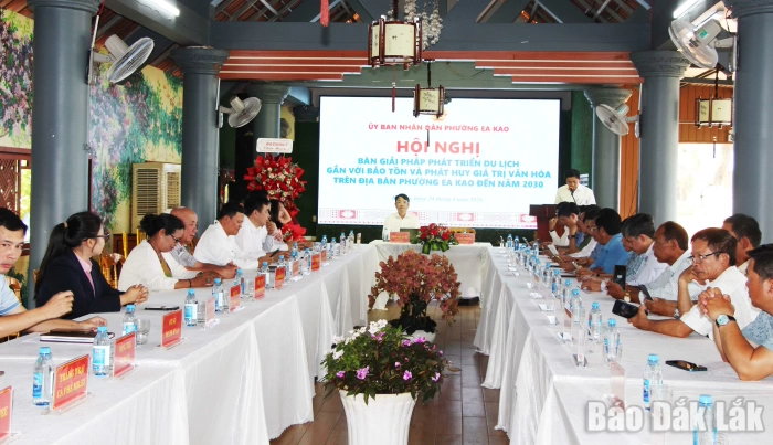 Ea Kao tìm hướng phát triển du lịch bền vững gắn với bảo tồn văn hóa