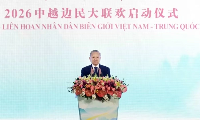 Vietnam’s top leader attends launch of Vietnam - China Border People’s Festival 2026