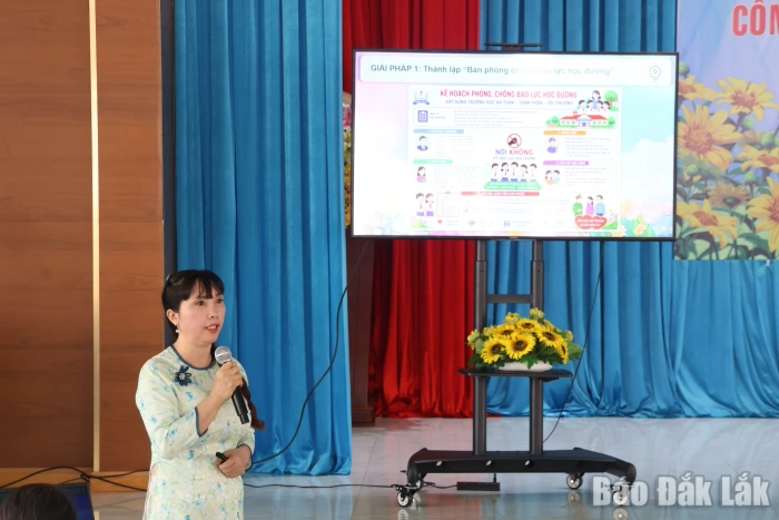 Bàn giải pháp phòng, chống bạo lực học đường