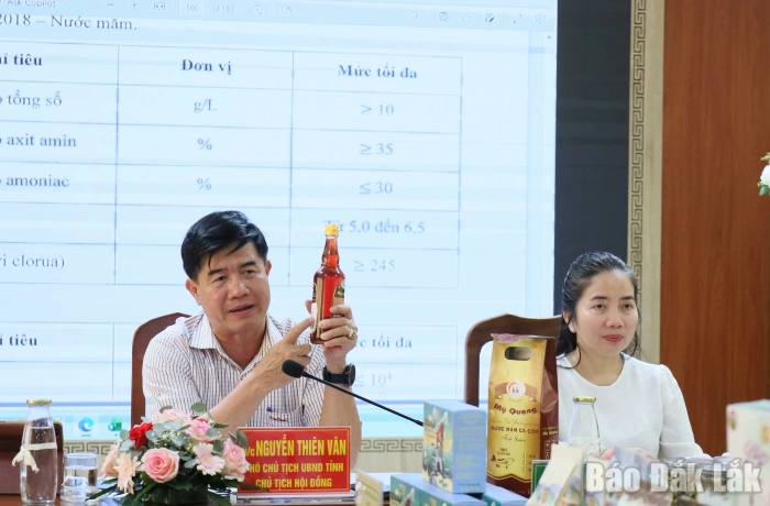 Có 12 sản phẩm đạt tiêu chuẩn sản phẩm OCOP 3 – 4 sao