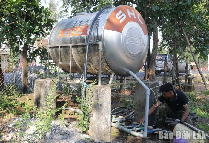 Vân Hòa chủ động ứng phó với khô hạn