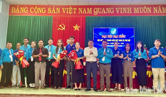 Phú Mỡ tổ chức Đại hội Hội Liên hiệp Thanh niên nhiệm kỳ 2026 - 2029
