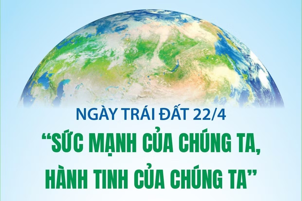 Ngày Trái Đất 22/4: “Sức mạnh của chúng ta, hành tinh của chúng ta”