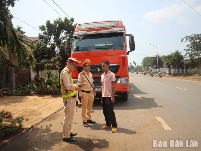Đắk Lắk hoàn tất tổng rà soát phương tiện vận tải có tải trọng từ 15 tấn trở lên