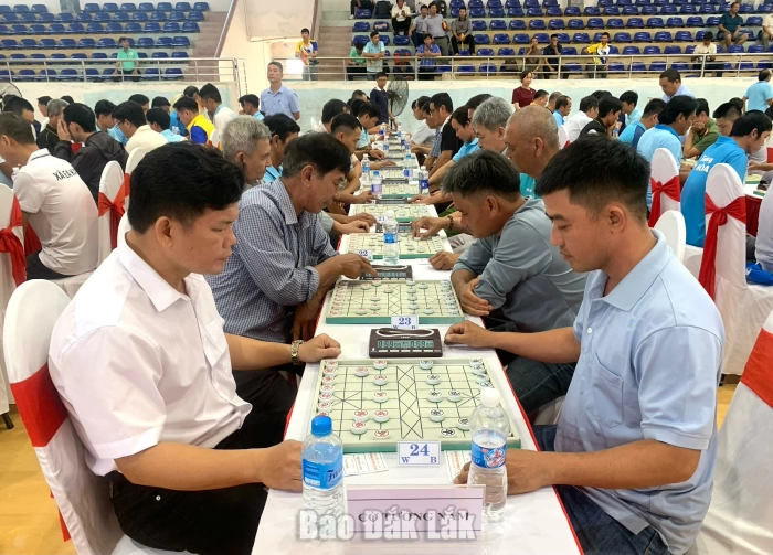 Hơn 200 vận động viên tham gia Giải cờ tướng, cờ vua tỉnh Đắk Lắk