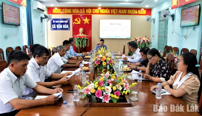 Vân Hòa triển khai công tác quản lý đất đai và trật tự xây dựng năm 2026