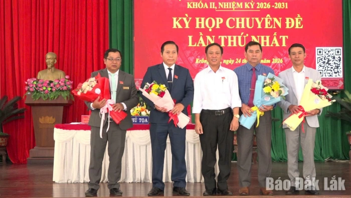 HĐND xã Krông Búk tổ chức Kỳ họp chuyên đề lần thứ nhất