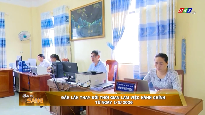 Bản tin sáng ngày 1/5/2026