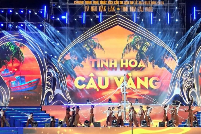 Đặc sắc chương trình nghệ thuật “Cá ngừ Đắk Lắk - Tinh hoa câu vàng”