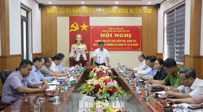 Xây dựng xã M’Drắk trở thành cực phát triển của tỉnh