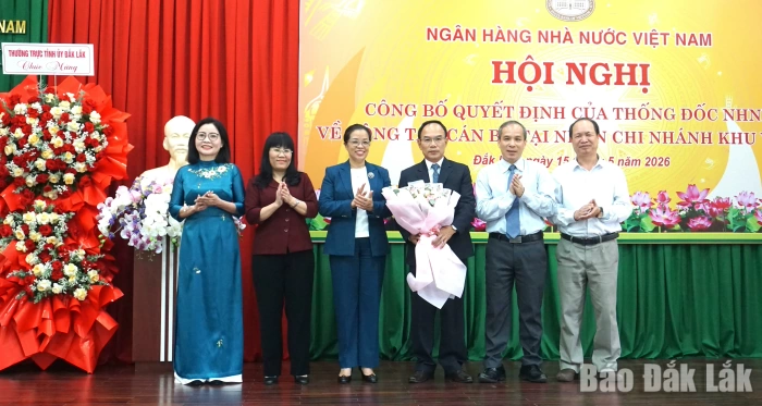 Ngân hàng Nhà nước Việt Nam công bố quyết định công tác cán bộ tại Ngân hàng Nhà nước Chi nhánh khu vực 11