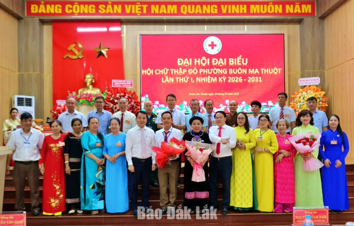 Xây dựng Hội Chữ thập đỏ phường Buôn Ma Thuột vững mạnh