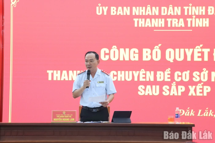 Thanh tra chuyên đề cơ sở nhà, đất dôi dư sau sắp xếp