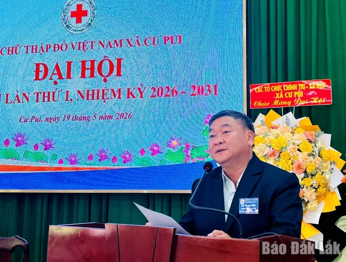 Hội Chữ thập đỏ xã Cư Pui phấn đấu vận động trên 500 triệu đồng giúp đỡ trường hợp khó khăn
