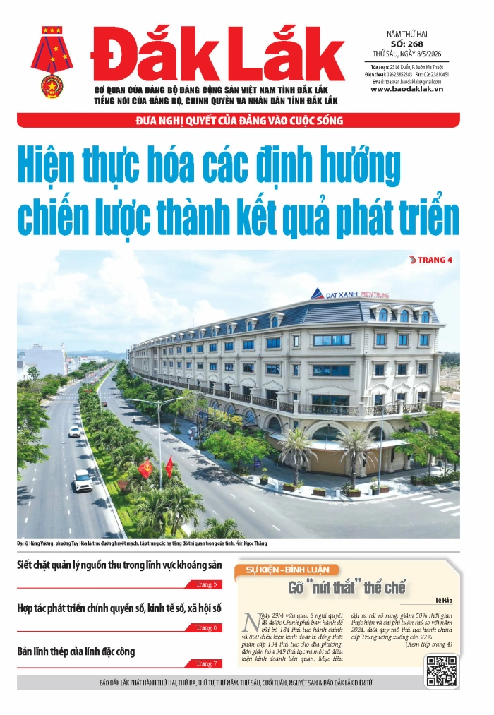 Báo in ngày 8/5/2026
