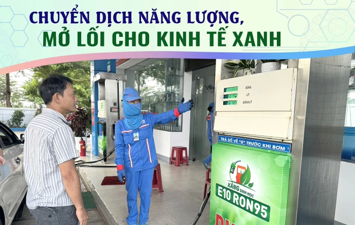Chuyển dịch năng lượng, mở lối cho kinh tế xanh