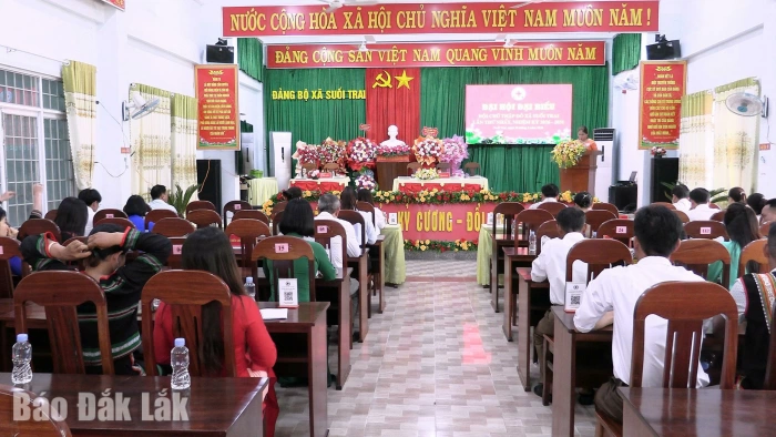 Xã Suối Trai tổ chức Đại hội đại biểu Hội Chữ thập đỏ nhiệm kỳ 2026 - 2031