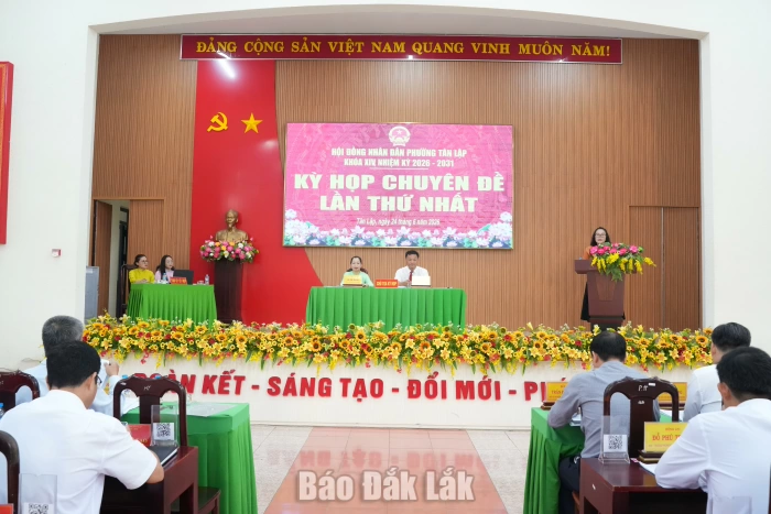 Phường Tân Lập quyết nghị nhiều giải pháp thúc đẩy phát triển kinh tế - xã hội