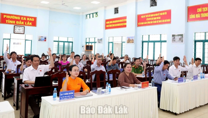 Phường Ea Kao còn 18 buôn, tổ dân phố sau sắp xếp