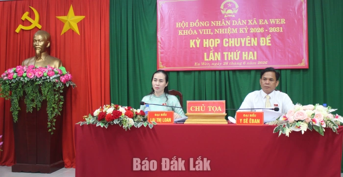 Xã Ea Wer còn 18 thôn, buôn sau sắp xếp, tổ chức