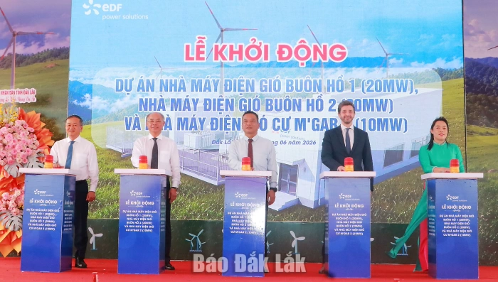 Khởi động 3 dự án điện gió hơn 2.000 tỷ đồng