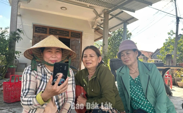 Người dân Phú Mỡ đồng thuận cao với việc sắp xếp thôn