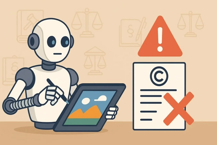 AI và câu chuyện vi phạm bản quyền