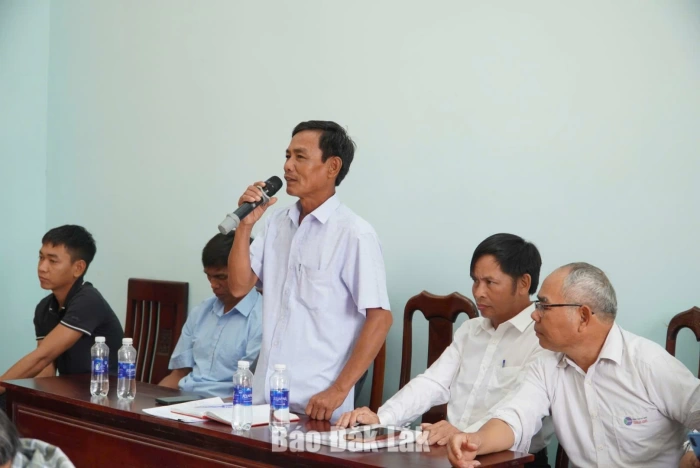 Cử tri xã Cư Pơng kiến nghị nhiều vấn đề dân sinh