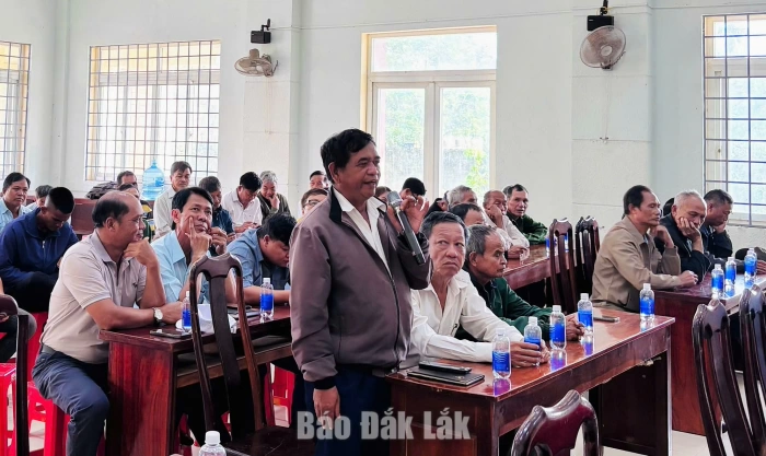 Cử tri Cư M'gar kiến nghị về đất đai, hạ tầng, môi trường