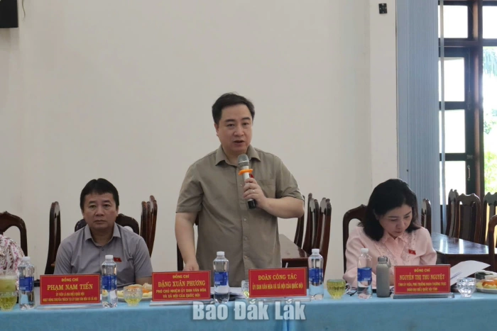 Khảo sát việc thực hiện chính sách, pháp luật về hòa giải ở cơ sở tại xã Dray Bhăng