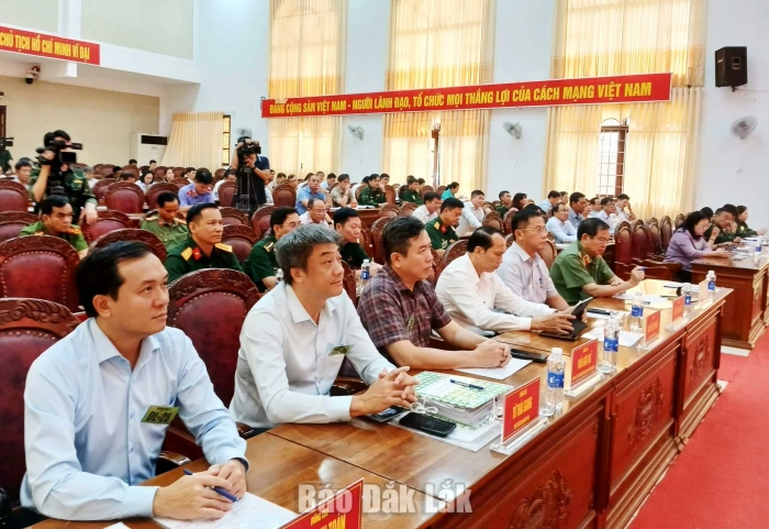 Đắk Lắk giao nhiệm vụ diễn tập khu vực phòng thủ năm 2026