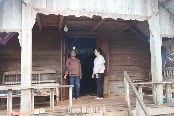 Chi hội trưởng Hội Người cao tuổi buôn Drai uy tín, gương mẫu