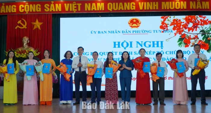 Phường Tuy Hòa còn 13 trường sau sắp xếp