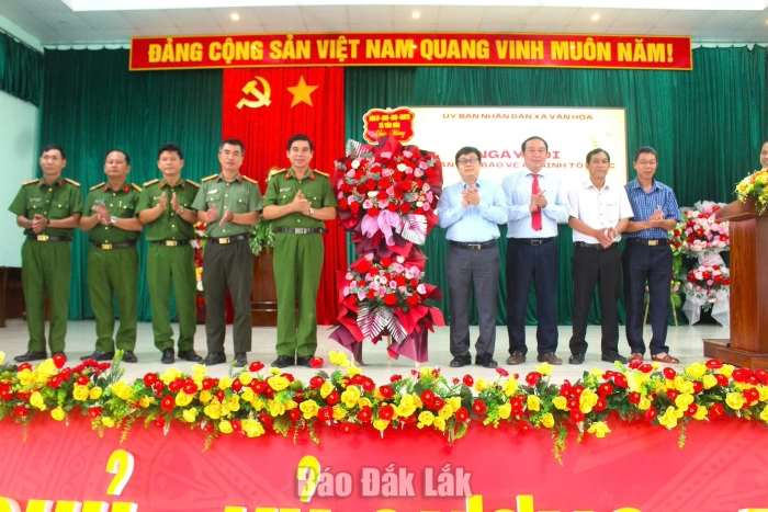 Vân Hòa bảo đảm an ninh, trật tự gắn phát triển du lịch