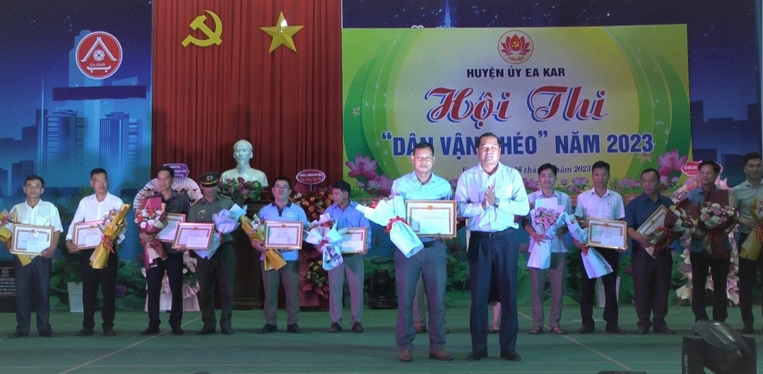 Hội thi “Dân vận khéo” huyện Ea Kar năm 2023