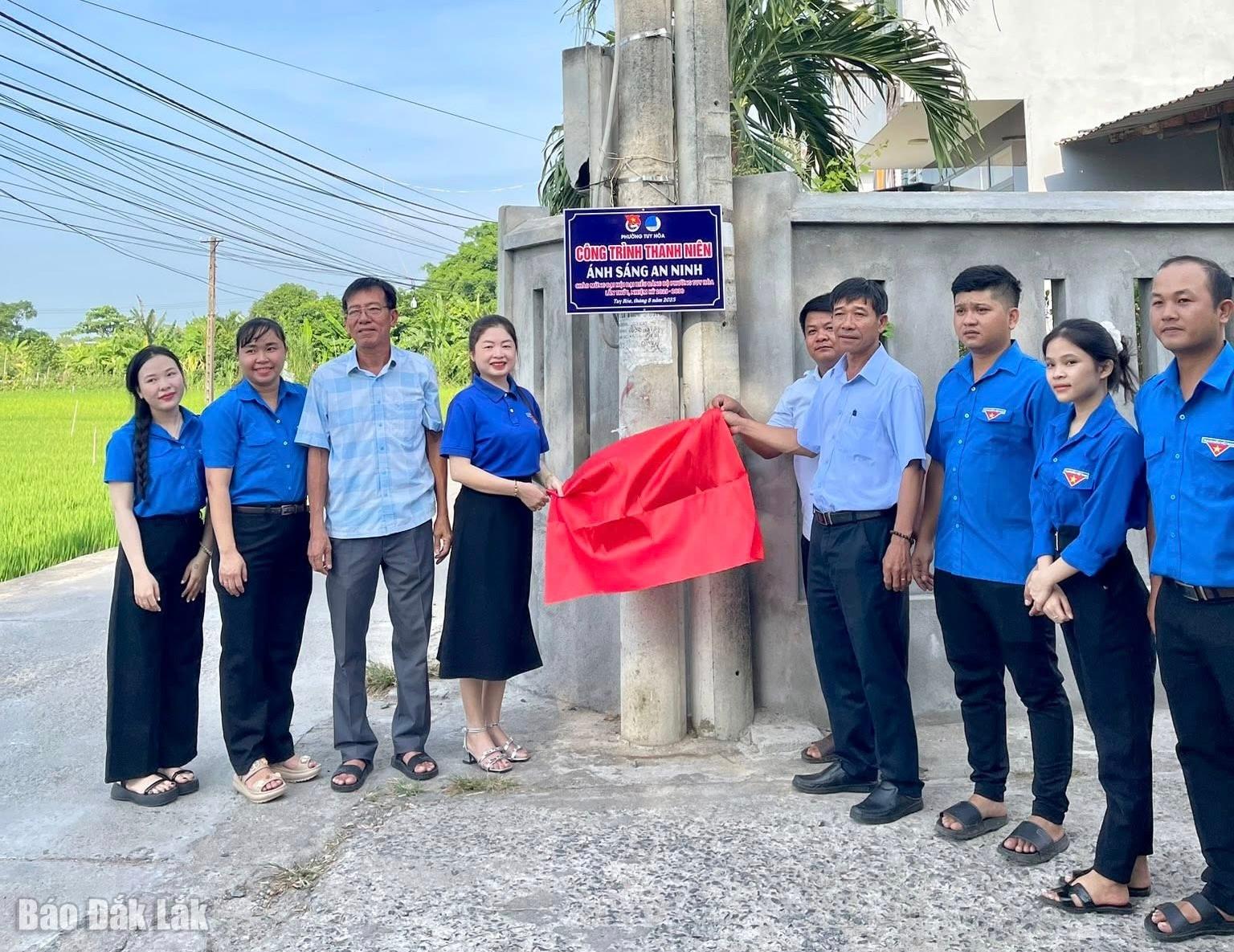 Thực hiện 77 công trình, phần việc thanh niên chào mừng đại hội đảng bộ các cấp