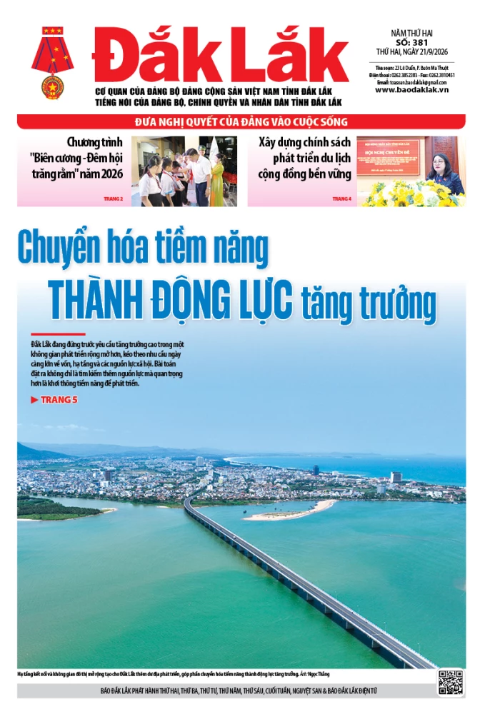 Báo in ngày 21/9/2026