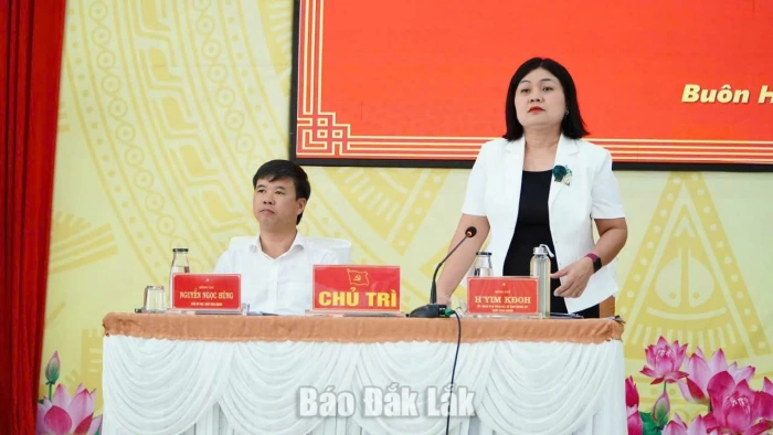 Phường Buôn Hồ đối thoại trực tiếp, giải quyết kiến nghị từ cơ sở