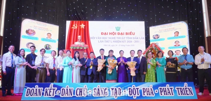 Đại hội đại biểu Hội Văn học Nghệ thuật tỉnh Đắk Lắk lần thứ I, nhiệm kỳ 2026 - 2031