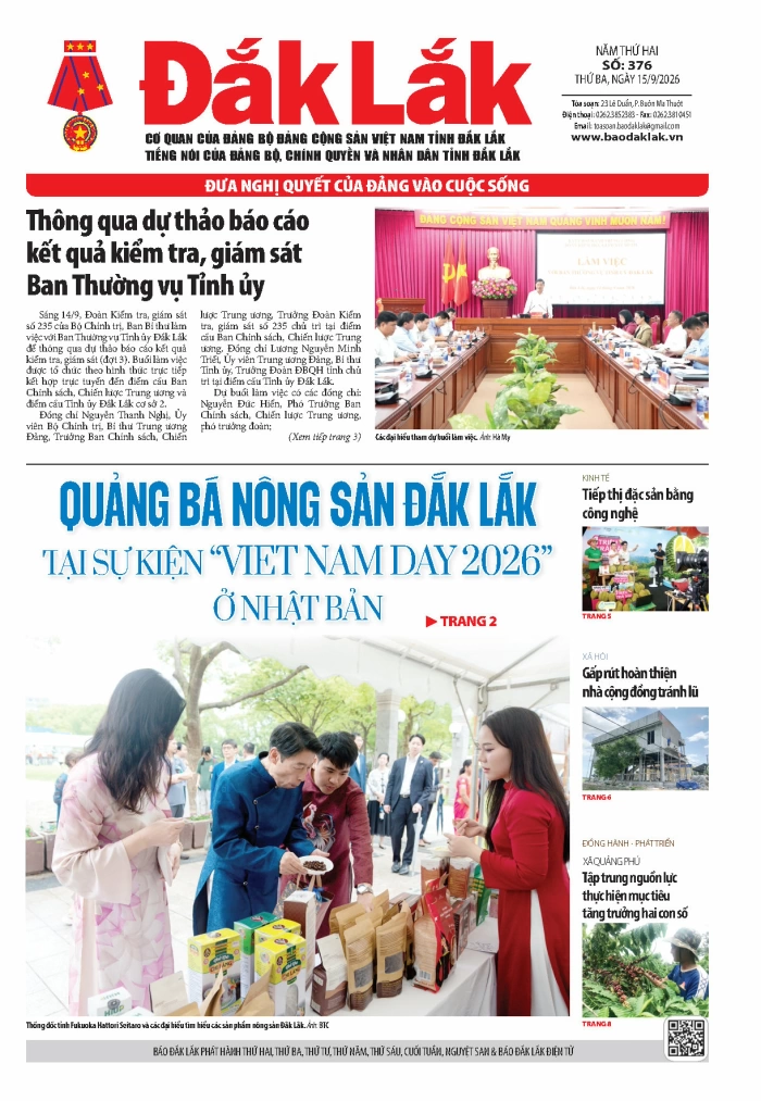 Báo in ngày 15/9/2026