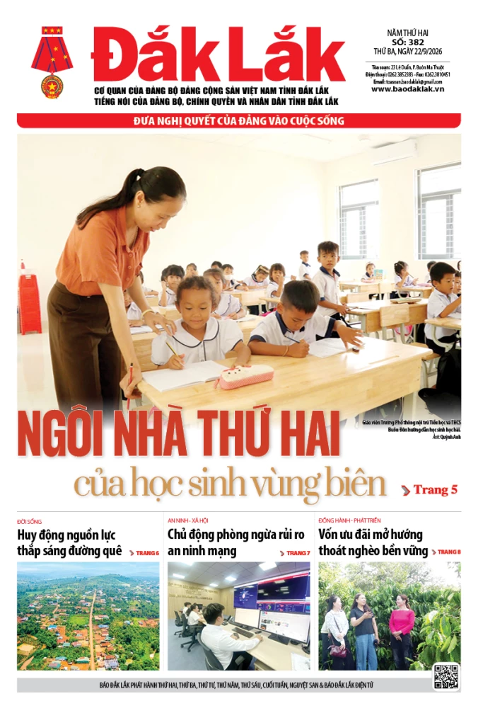Báo in ngày 22/9/2026
