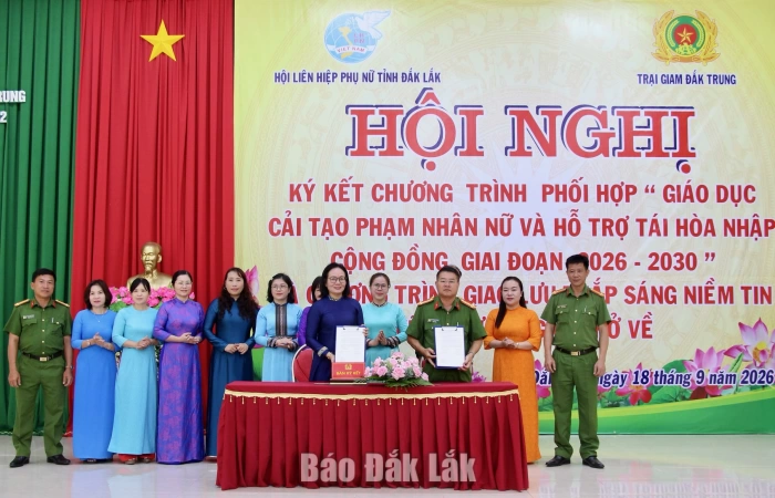 Đồng hành cùng phạm nhân nữ tái hoà nhập cộng đồng