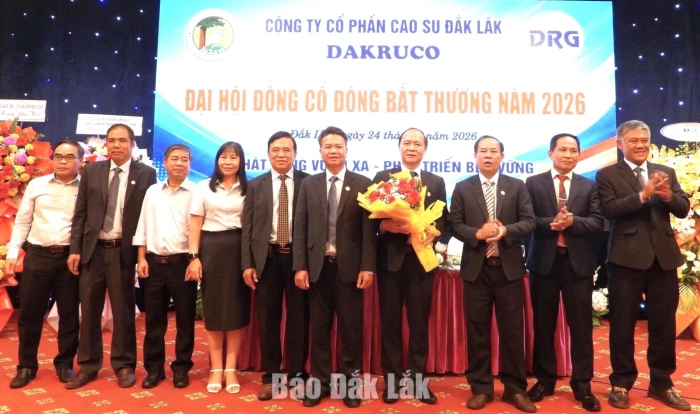 Công ty Cổ phần Cao su Đắk Lắk có tân Chủ tịch Hội đồng quản trị
