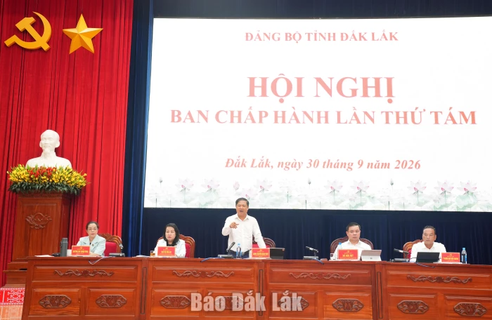 Hội nghị Ban Chấp hành Đảng bộ tỉnh lần thứ Tám: Quyết liệt bứt phá tăng trưởng