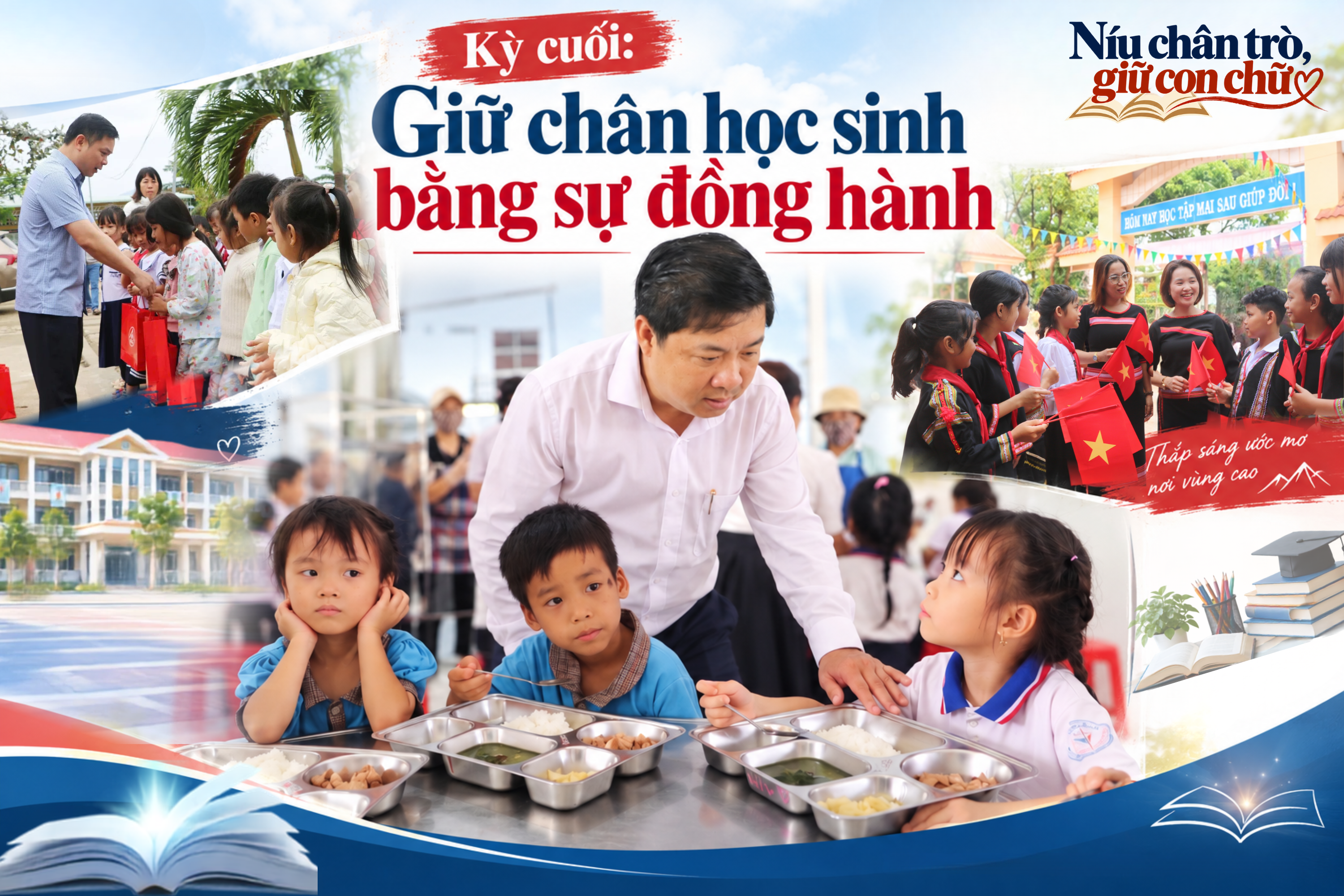 (E-Magazine) Níu chân trò, giữ con chữ - Kỳ cuối: Giữ chân học sinh bằng sự đồng hành