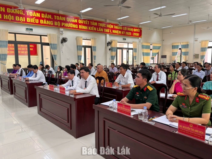 HĐND phường Bình Kiến thông qua nhiều nghị quyết quan trọng
