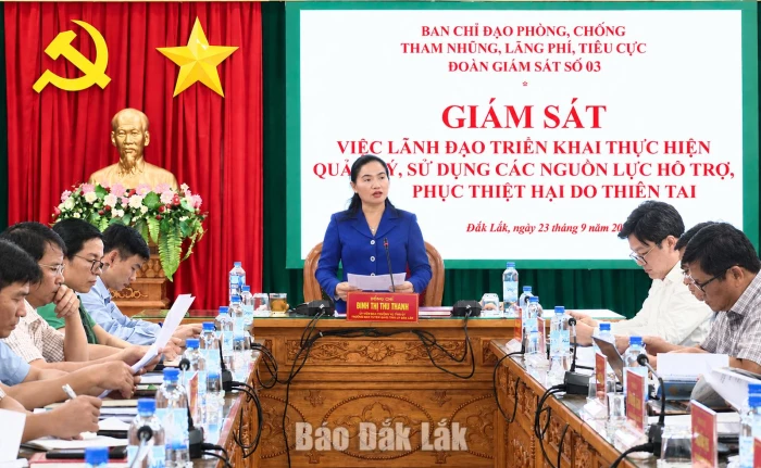 Đồng Xuân minh bạch nguồn lực khắc phục thiên tai