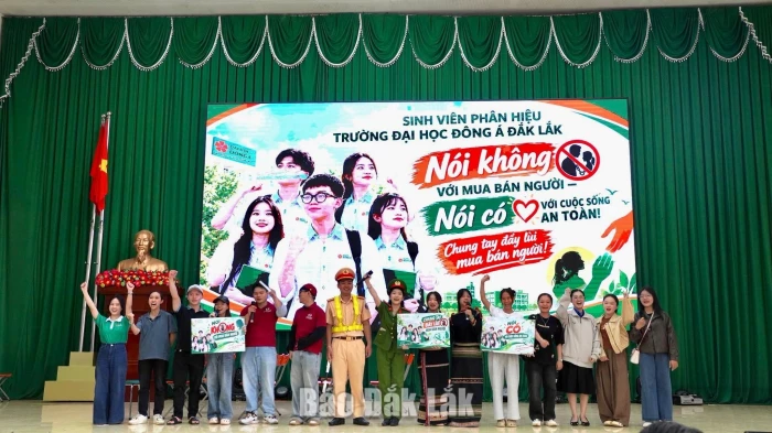 Sôi nổi Hội thi “Tuổi trẻ chung tay phòng, chống mua bán người”