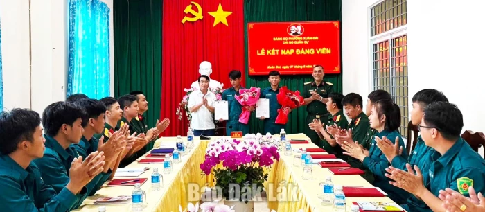 Xuân Đài nâng cao chất lượng công tác xây dựng Đảng