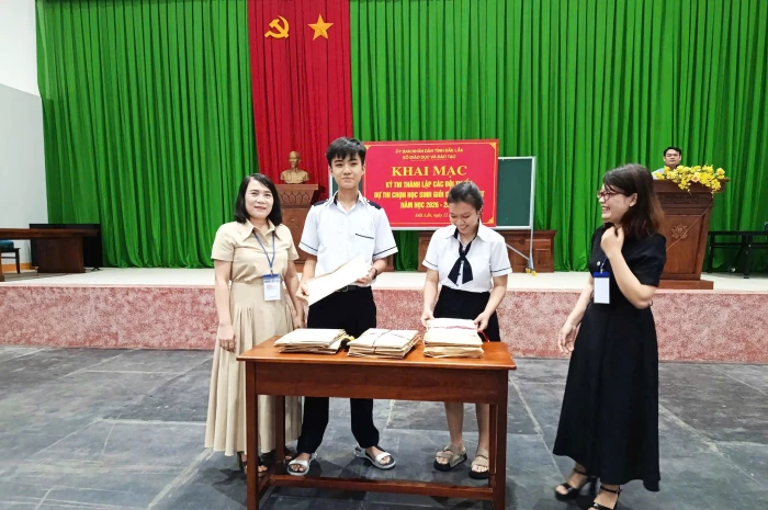763 thí sinh dự kỳ thi thành lập các đội tuyển thi học sinh giỏi THPT quốc gia